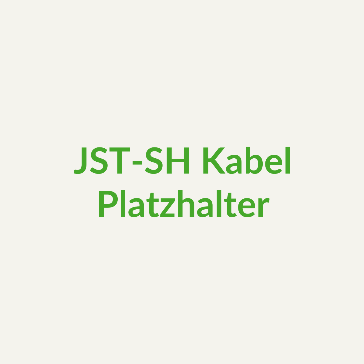 JST-SH Kabelverlängerung